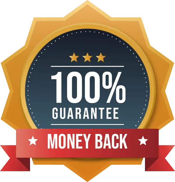 100% Money-Back Guarantee